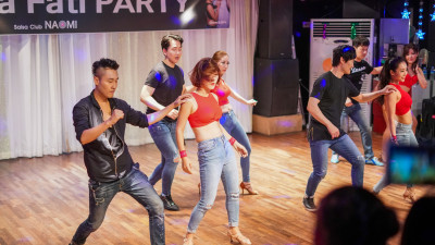 2018.0726 Chavez y Silvia 2018 Korea Bachata Fati Party in Naomi 1/3