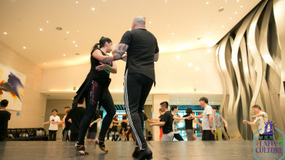 2018 Jeju Latin Culture Festival workshop Omar y Amelia   Hanson y Eric 1/2